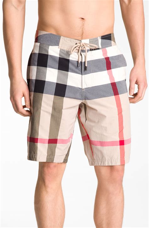 burberry short black|wearing burberry shorts men.